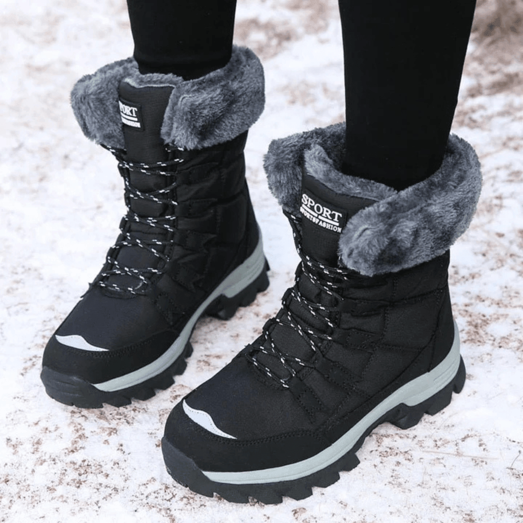 Women's Padded Winter Snow Boots
