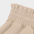 Women's High-Waist Linen Wide Leg Pants With Drawstring and Pockets