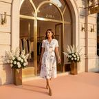 Knielanges Sommerkleid – leicht und pflegeleicht für Damen