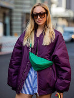 Oversized women's bomber jacket – Casual & Trendy
