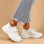 Bequeme orthopädische Schuhe mit zusätzlicher Fußstütze | Leichte Sneaker