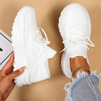 Bequeme orthopädische Schuhe mit zusätzlicher Fußstütze | Leichte Sneaker