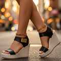 Women's Orthopedic Wedge Sandals | Comfortable Arch Support Sandals