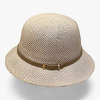 Elegantes Leinen-Sonnenhut mit UV-Schutz