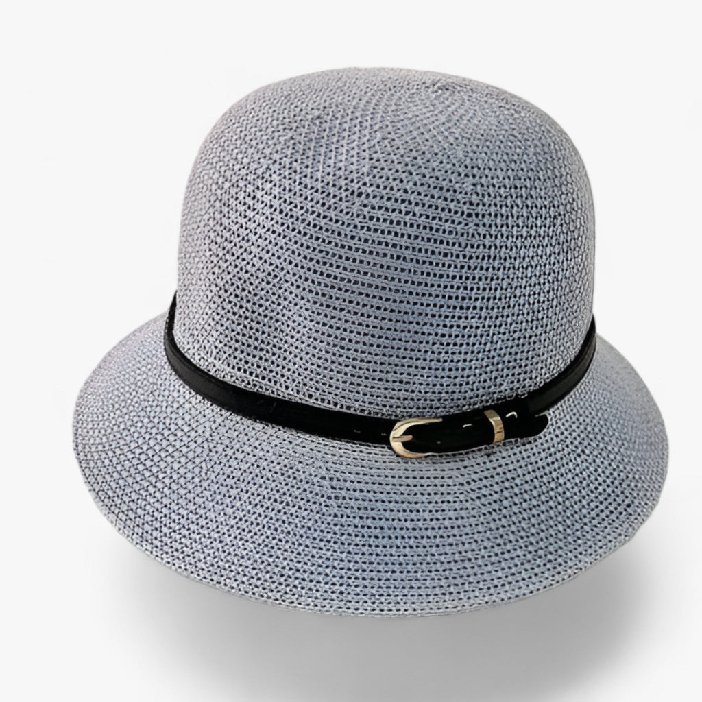 Elegantes Leinen-Sonnenhut mit UV-Schutz