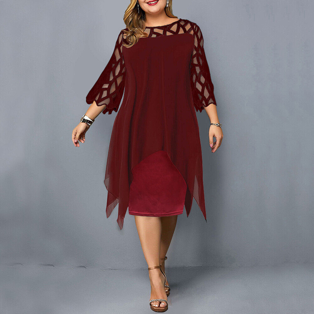 Elegant Midi Dress | Cocktail Party Dress