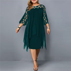 Elegant Midi Dress | Cocktail Party Dress
