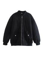 Oversized women's bomber jacket – Casual & Trendy