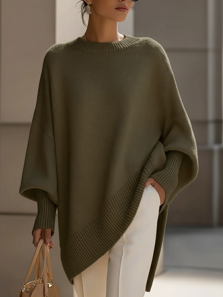 Women's Oversized Batwing Sweater