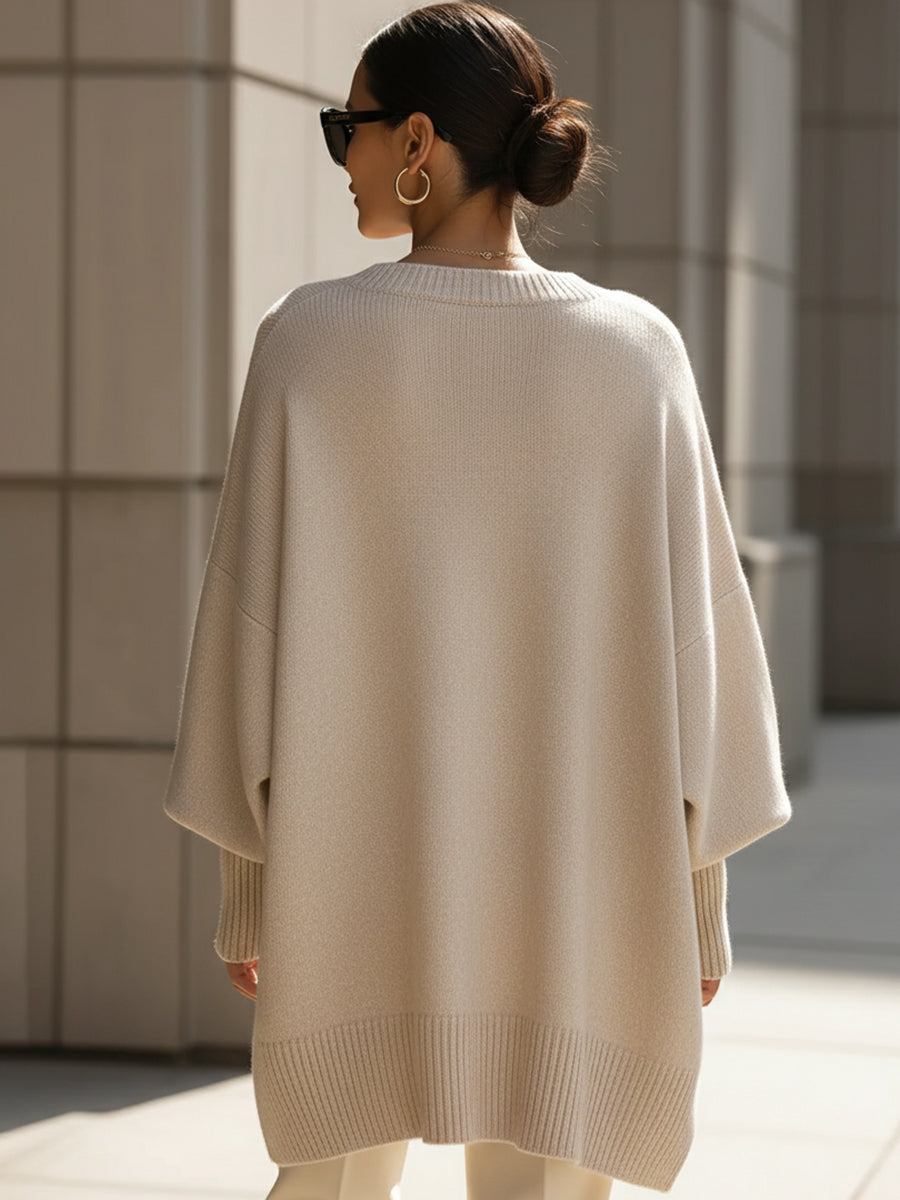 Women's Oversized Batwing Sweater