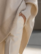 Women's Oversized Batwing Sweater